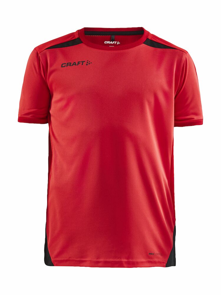 Craft PRO CONTROL IMPACT SS TEE J Red/black - Suomen Brodeeraus