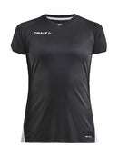 Craft PRO CONTROL IMPACT SS TEE W Black/white - Suomen Brodeeraus
