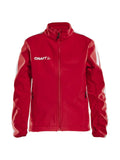 Craft Pro Control Softshell Jacket Bright red - Suomen Brodeeraus