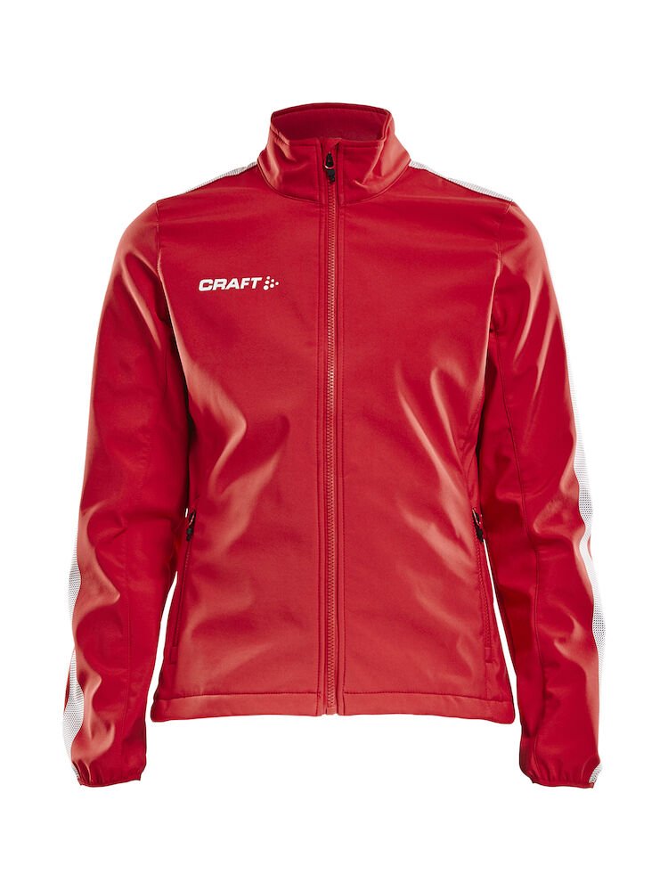 Craft Pro Control Softshell Jacket W Bright red - Suomen Brodeeraus