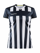 Craft Progress 2.0 Stripe Jersey W Black/white - Suomen Brodeeraus