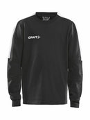 Craft Progress GK Sweatshirt JR Black/white - Suomen Brodeeraus