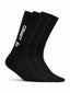 Craft Progress Indoor 3-pack Sock Black - Suomen Brodeeraus