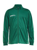 Craft Progress Jacket JR Team green - Suomen Brodeeraus