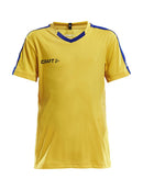Craft Progress Jersey contrast JR Yellow/cl co - Suomen Brodeeraus