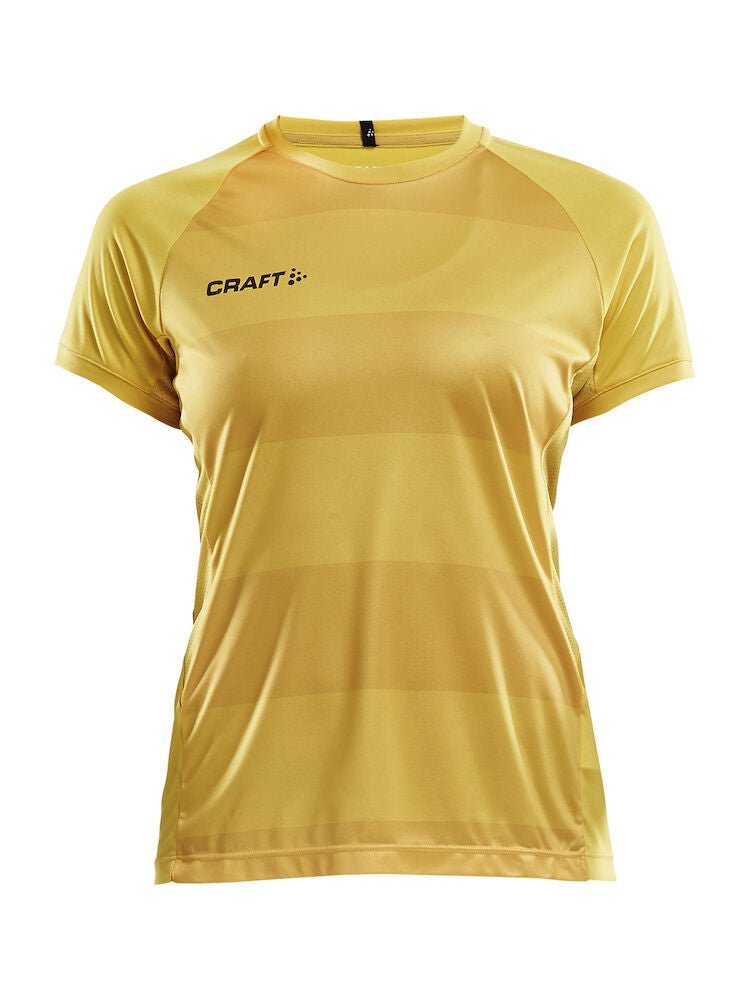 Craft Progress Jersey graphic wmn Yellow - Suomen Brodeeraus