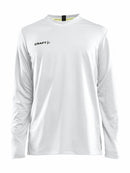 Craft Progress LS Basket Jersey M White - Suomen Brodeeraus