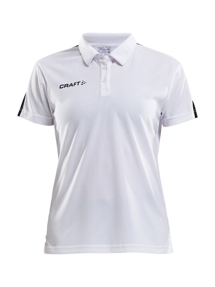 Craft Progress Polo Pique women White - Suomen Brodeeraus