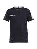 Craft Progress Practise Tee JR Black/white - Suomen Brodeeraus