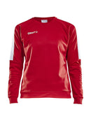 Craft Progress R-neck Sweater women Red/white - Suomen Brodeeraus