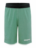 Craft Progress Rev. Shorts Jr green/whit - Suomen Brodeeraus