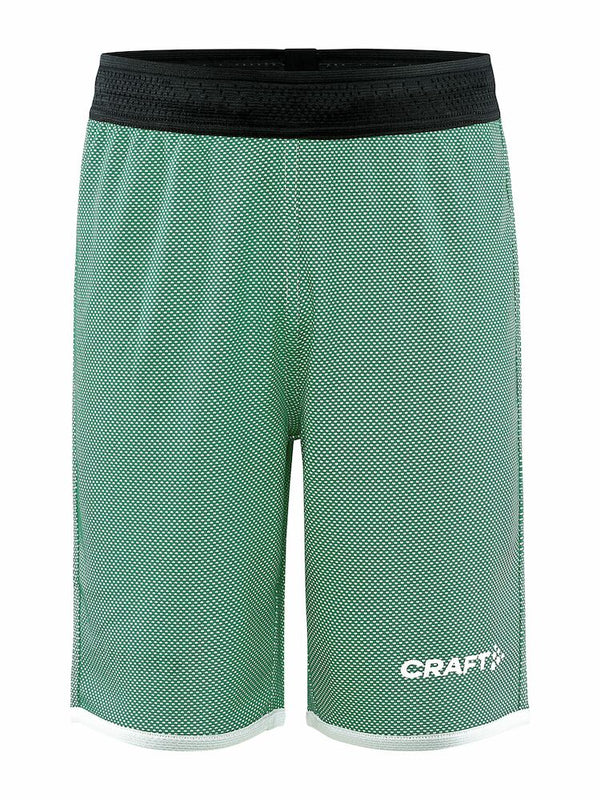 Craft Progress Rev. Shorts Jr green/whit - Suomen Brodeeraus