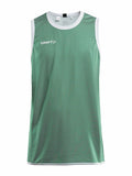 Craft Progress Rev. Singlet M Green/white - Suomen Brodeeraus