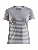 Craft Referee Tee W Platinum - Suomen Brodeeraus