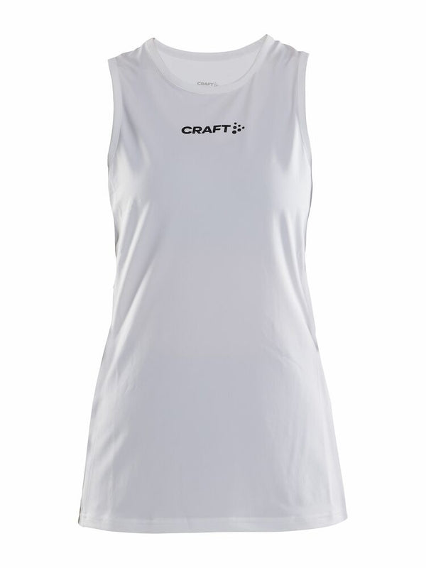 Craft Rush Slim Singlet W White - Suomen Brodeeraus