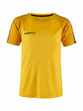 Craft Squad 2.0 Contrast Jersey J Yellow/golde - Suomen Brodeeraus