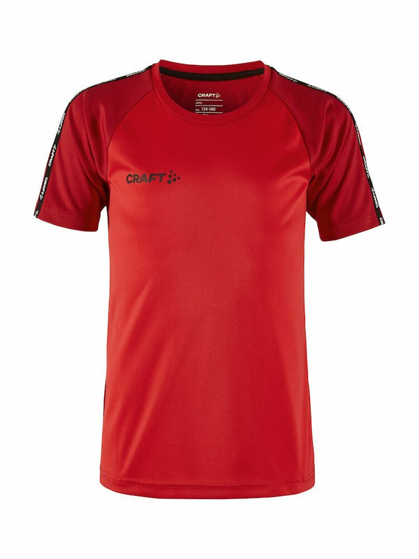 Craft Squad 2.0 Contrast Jersey Jr Red/express - Suomen Brodeeraus