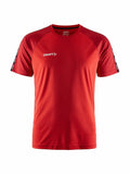 Craft Squad 2.0 Contrast Jersey M Red/express - Suomen Brodeeraus