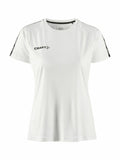 Craft Squad 2.0 Contrast Jersey W White - Suomen Brodeeraus