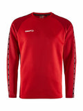 Craft Squad 2.0 Crewneck M Red/express - Suomen Brodeeraus