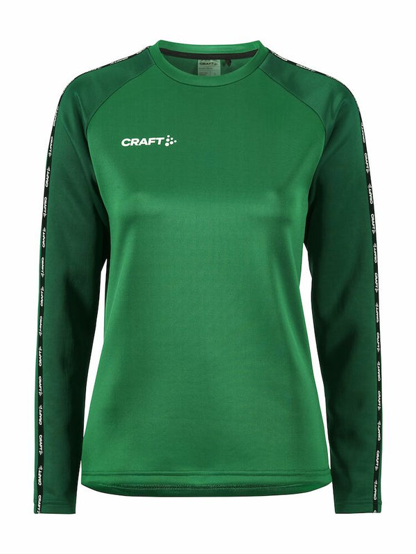 Craft Squad 2.0 Crewneck W T green/ivy - Suomen Brodeeraus