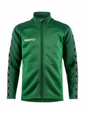 Craft Squad 2.0 Full Zip Jr T green/ivy - Suomen Brodeeraus