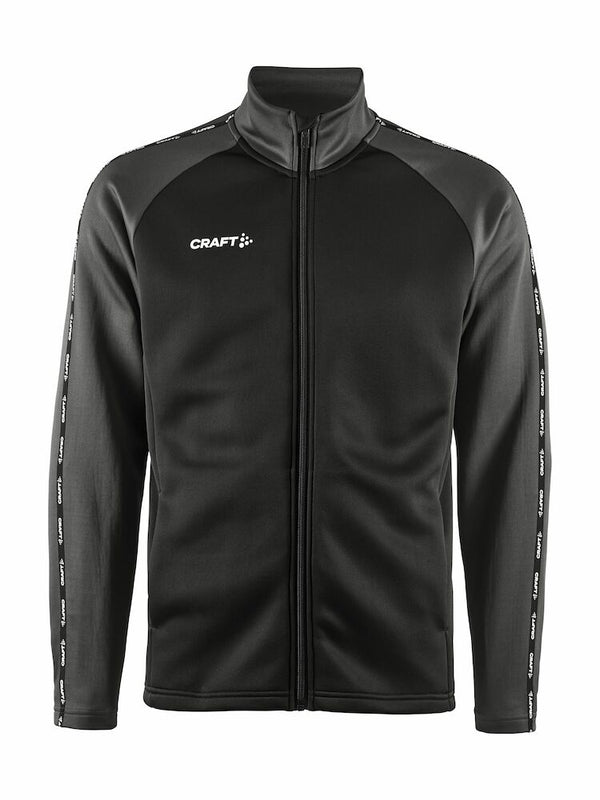 Craft Squad 2.0 Full Zip M Black/granite - Suomen Brodeeraus