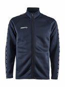 Craft Squad 2.0 Full Zip M Navy - Suomen Brodeeraus