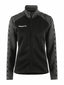 Craft Squad 2.0 Full Zip W Black/granite - Suomen Brodeeraus