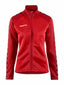 Craft Squad 2.0 Full Zip W Red/express - Suomen Brodeeraus