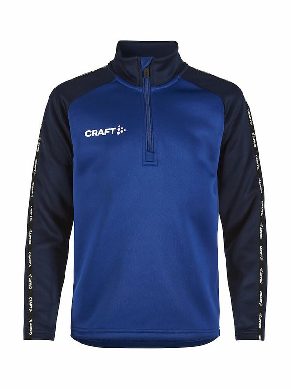 Craft Squad 2.0 Half Zip Jr Cobolt/navy - Suomen Brodeeraus