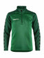 Craft Squad 2.0 Half Zip Jr T green/ivy - Suomen Brodeeraus