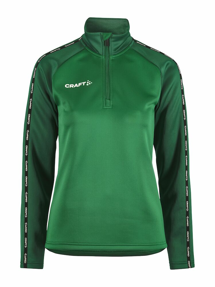 Craft Squad 2.0 Half Zip W T green/ivy - Suomen Brodeeraus