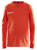 Craft Squad Jersey solid LS JR Cocktail - Suomen Brodeeraus