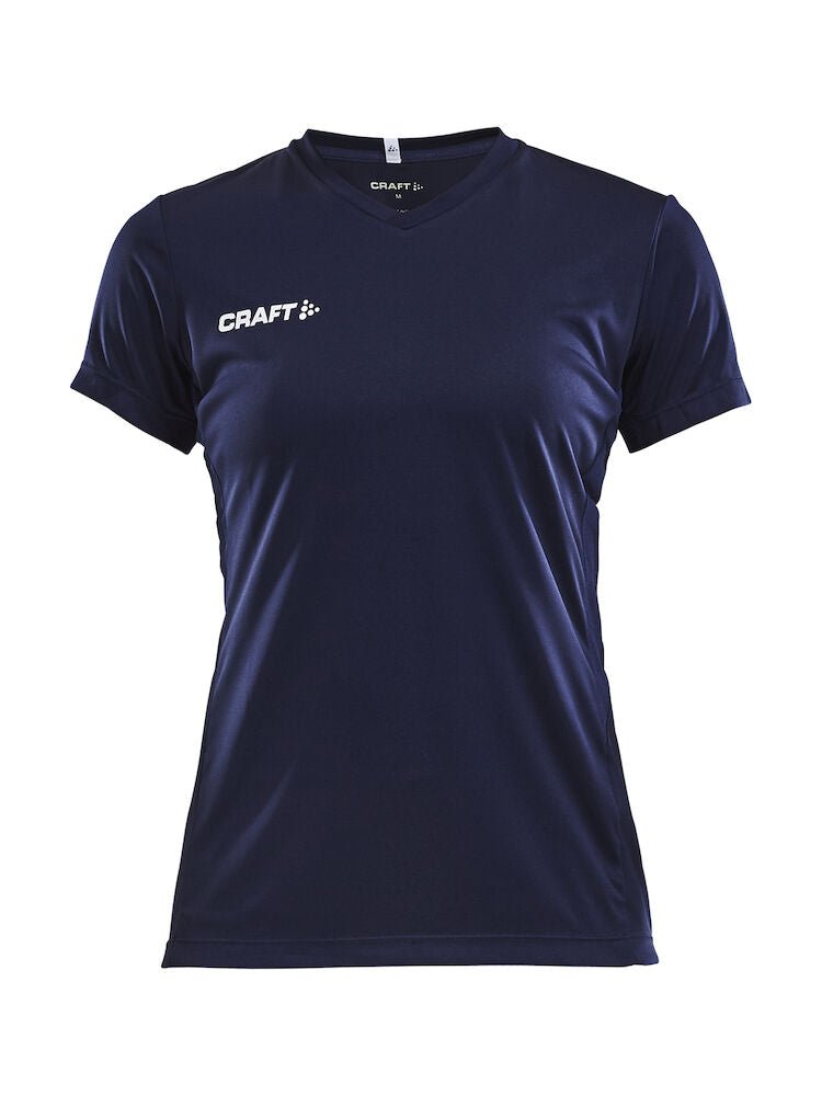 Craft Squad Jersey solid wmn Navy - Suomen Brodeeraus