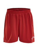 Craft Squad Short solid JR Bright red - Suomen Brodeeraus