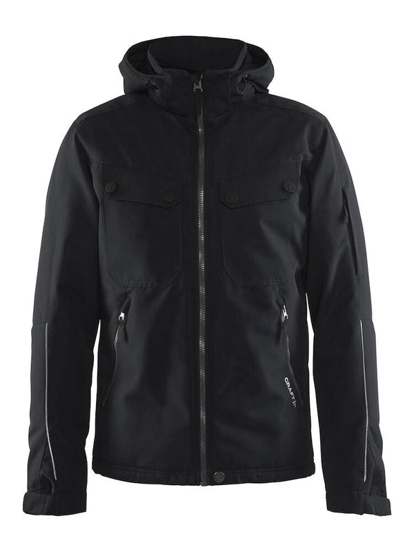 Craft Utility jacket Black - Suomen Brodeeraus