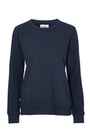 CREW NECK LADY (GOTS) NAVY L - Suomen Brodeeraus