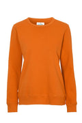 CREW NECK LADY (GOTS) ORANGE L - Suomen Brodeeraus