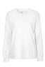 CREW NECK LADY (GOTS) WHITE S - Suomen Brodeeraus