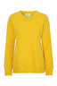 CREW NECK LADY (GOTS) YELLOW XL - Suomen Brodeeraus