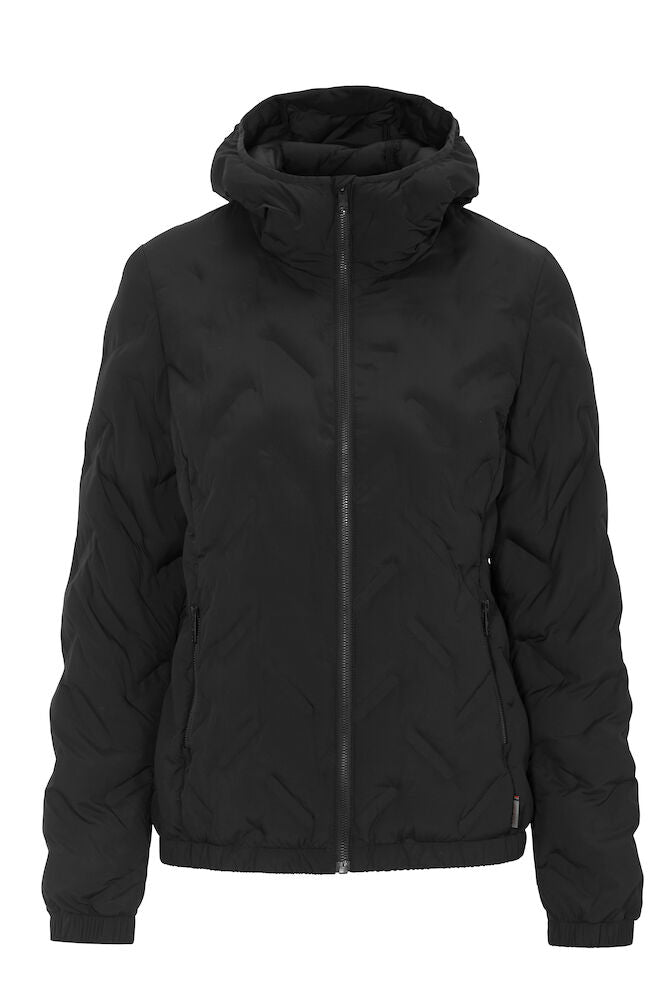 DAD BARLEE LADY HOOD JACKET Black L - Suomen Brodeeraus