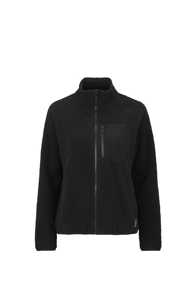 DAD ROXBY LADY FULLZIP Black - Suomen Brodeeraus