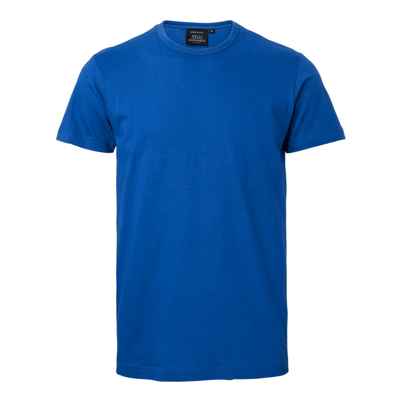 Delray T-shirt Blue - Suomen Brodeeraus