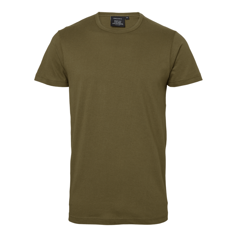 Delray T-shirt Green - Suomen Brodeeraus