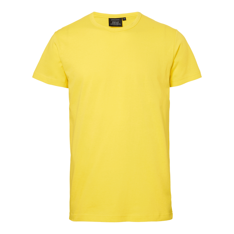 Delray T-shirt Yellow - Suomen Brodeeraus