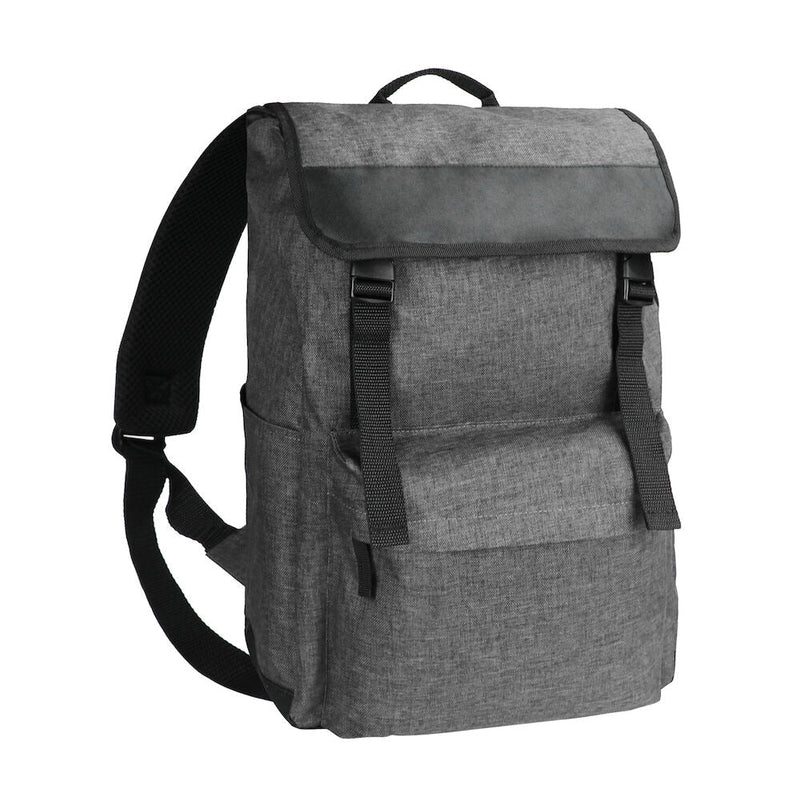 DERBY OF SWEDEN MELANGE BACKPACK GREY MEL One Size - Suomen Brodeeraus