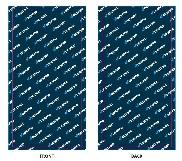RPET Multi scarf with paper wrap-DESPRO