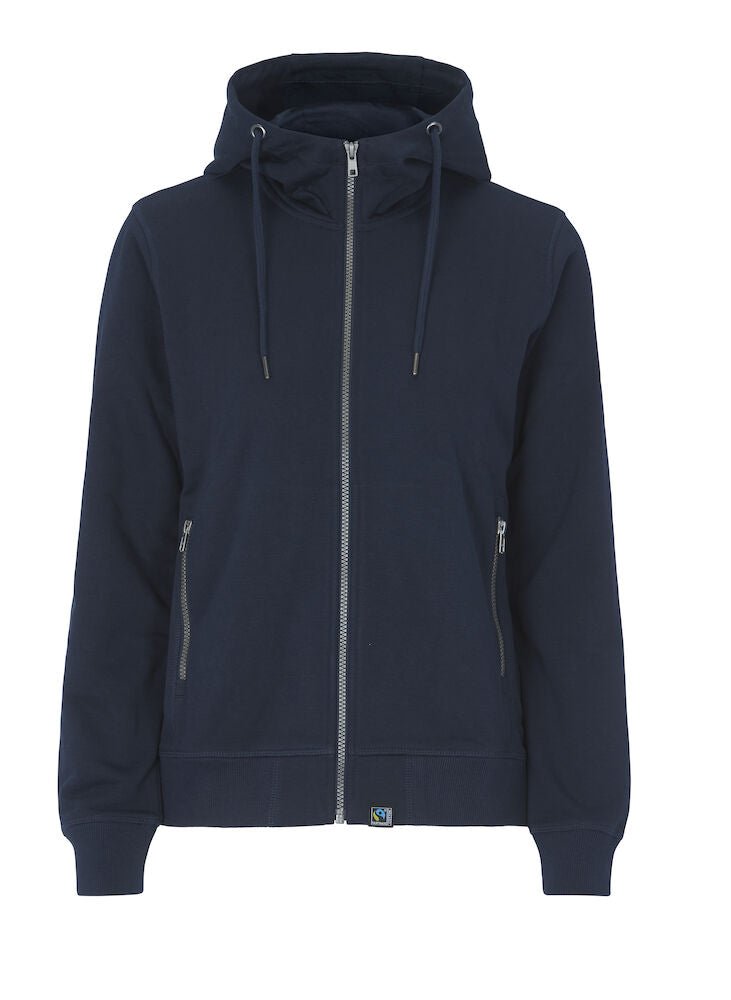 F. TERRY FZ HOOD LADY (GOTS) NAVY XS - Suomen Brodeeraus