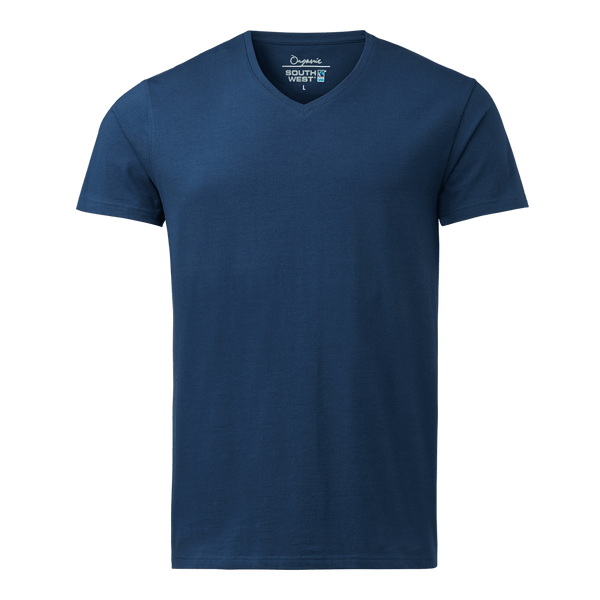 Frisco T-shirt Blue - Suomen Brodeeraus